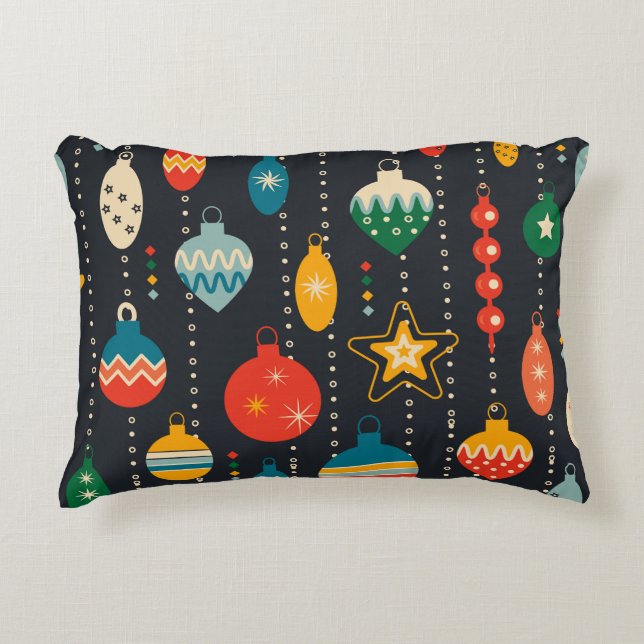Christmas Night Decorative Cushion (Front)
