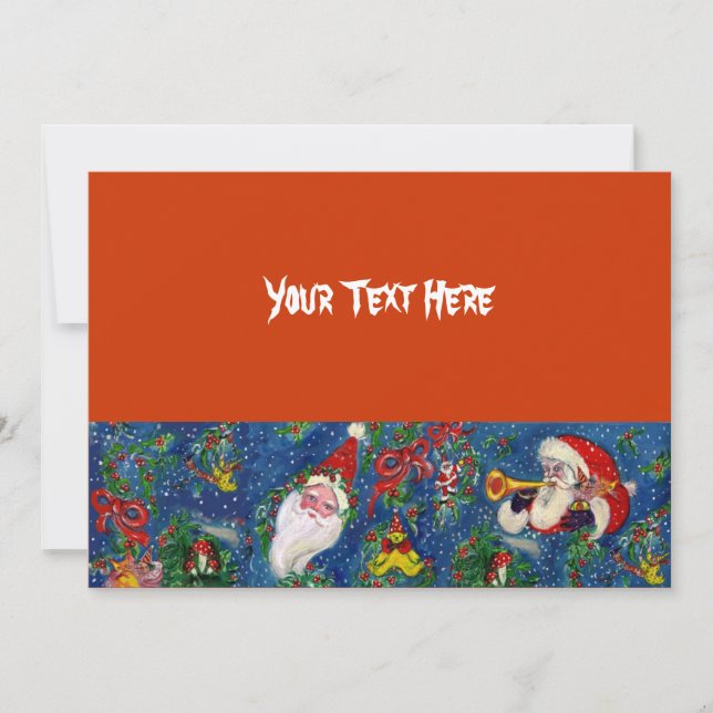 CHRISTMAS NIGHT HOLIDAY PARTY INVITATION (Front)