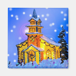 Christmas Night Magnet