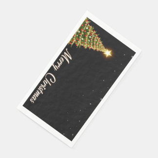 christmas night napkin