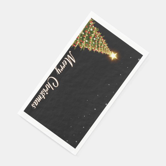  christmas night napkin (Corner)