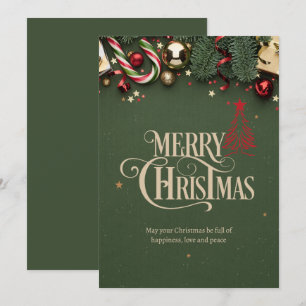 Christmas Night Party Invitation, Merry Christmas Invitation