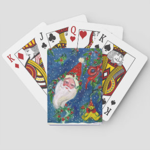CHRISTMAS NIGHT / SANTA CLAUS PLAYING CARDS