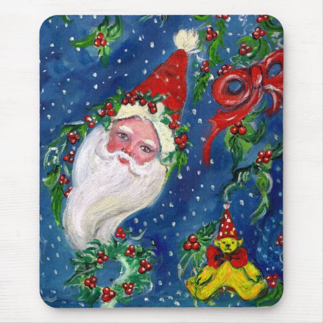CHRISTMAS NIGHT / SANTA MOUSE MAT (Front)