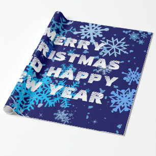 Christmas Night Snowfall Wrapping Paper