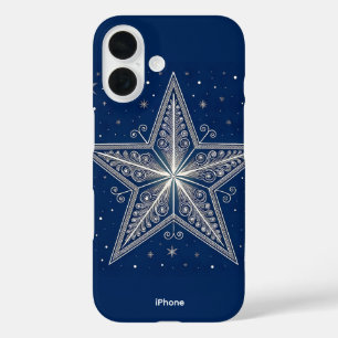 Christmas Night Star iPhone Case