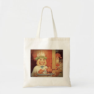 Christmas Nisse and Lucia Day Karin Tote Bag