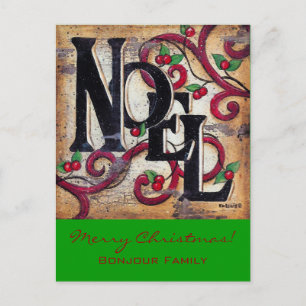 Christmas Noel ~ Postcard