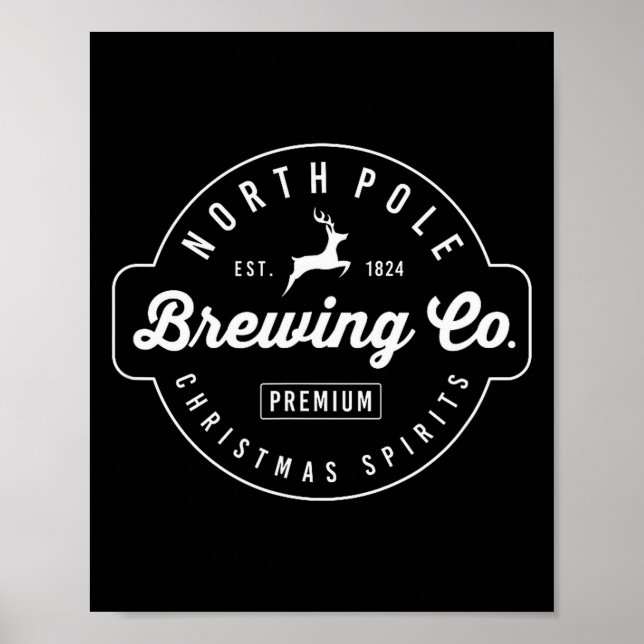 Christmas North Le Brewing Beer Holiday Season  Poster (Front)