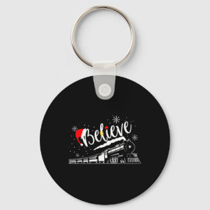 Christmas North Pole Polar Express All Abroad Xmas Key Ring