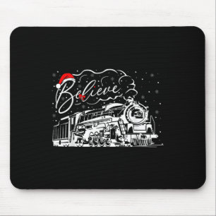 Christmas North Pole Polar Express All Abroad Xmas Mouse Mat