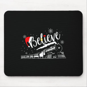 Christmas North Pole Polar Express All Abroad Xmas Mouse Mat