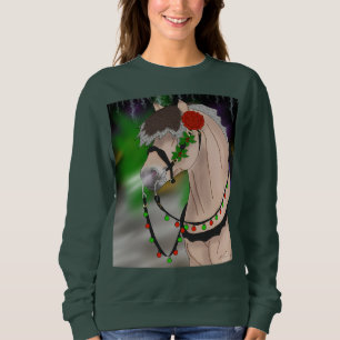 Christmas Norwegian Fjord Horse Sweatshirt