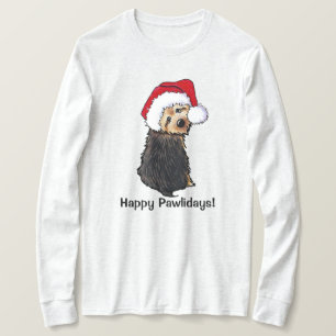 Christmas Norwich Terrier T-Shirt