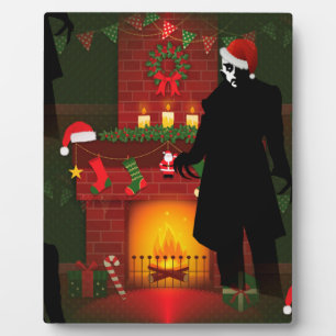 christmas nosferatu plaque