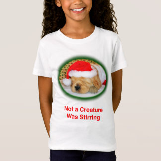 Christmas, "Not a Creature Was Stirring" Girls Top