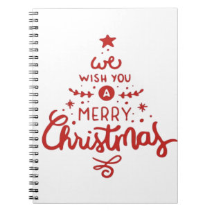 Christmas notebook