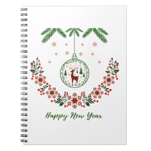 Christmas notebook