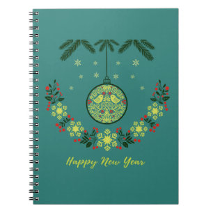 Christmas notebook