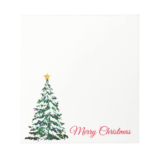 Christmas Notepad (Front)