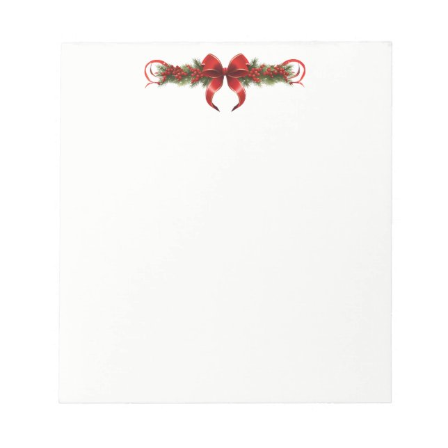 Christmas Notepad (Front)