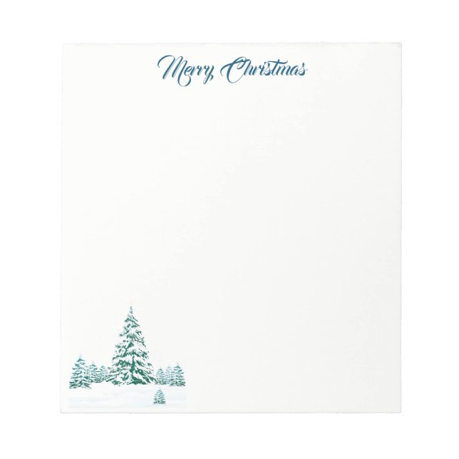 Christmas Notepad (Front)