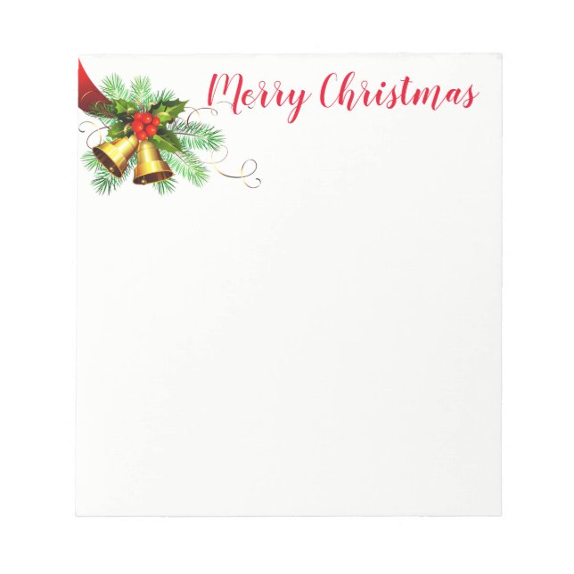 Christmas Notepad (Front)