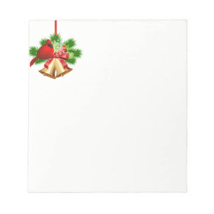 Christmas Notepad-Bells Notepad