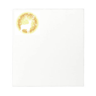 Christmas Notepad-Stag Notepad