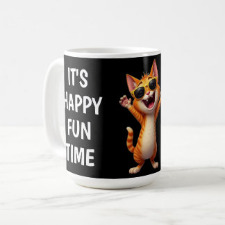 Christmas Novelty Gift Happy Fun Time Coffee Mug