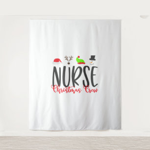 Christmas Nurse2 Tapestry