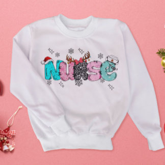 Christmas Nurse, Christmas Nursing T-Shirt