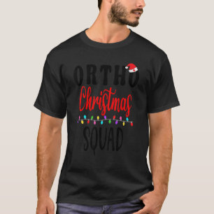 Christmas Nurse Crew Matching ER Nursing_8 T-Shirt