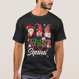 Christmas Nurse Crew Squad Gnome Xmas Nursing Paja T-Shirt