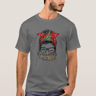 Christmas Nurse Doctor Santa's Favorite Nurse I Lo T-Shirt