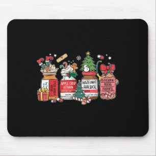 Christmas Nurse Funny Peppermint Mocha Profol Er E Mouse Mat