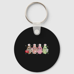 Christmas Nurse Tree Cake Emergency Christmas Rn E Key Ring