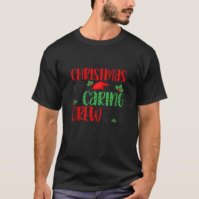 Christmas Nursing Medicine Registered Nurse Santa  T-Shirt (Front)