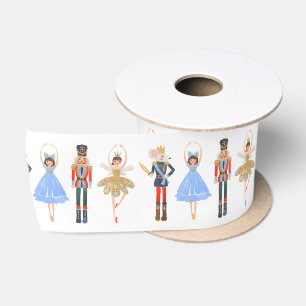 Christmas Nutcracker 1WH1 Satin Ribbon