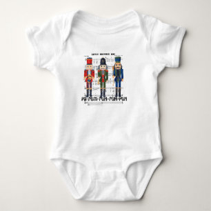 Christmas Nutcracker Baby Bodysuit