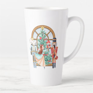 Christmas Nutcracker Ballerina Mouse King Latte Mug