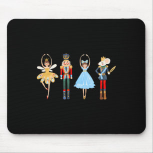 Christmas Nutcracker Ballet Cute Xmas Gifts for Wo Mouse Mat