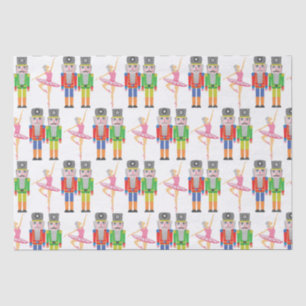 Christmas Nutcracker Ballet Dancer Tissue Paper