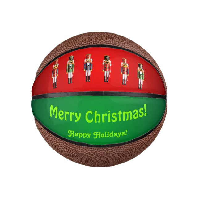 Christmas Nutcracker Ballet Mini Basketball (Front)