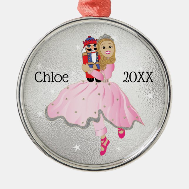 Christmas Nutcracker Ballet Ornament (Front)