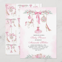 Christmas Nutcracker Ballet Pink watercolor baby s