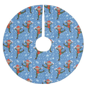 Christmas Nutcracker Ballet Soldier Tree Skirt