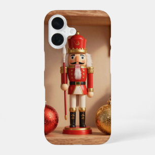 Christmas Nutcracker Baubles Shelf Phone Case