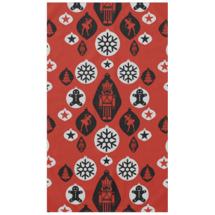 Christmas Nutcracker Baubles Tablecloth