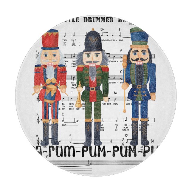 Christmas Nutcracker Cutting Board (Front)